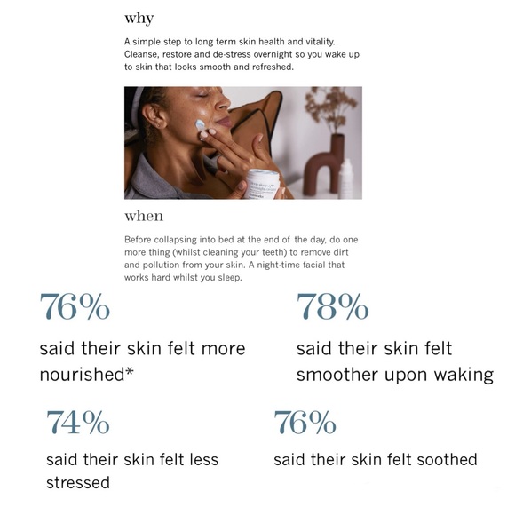 NWT Full Size! THISWORKS Deep Sleep Overnight Face Cleanser - Picture 5 of 7